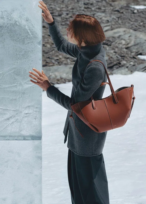 Cyme Mini Edition Textured Cognac