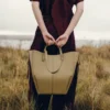 Cyme Tote Edition Textured Smoky Olive
