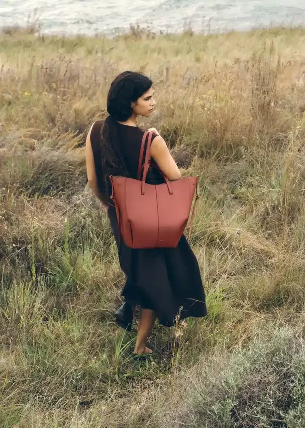 Cyme Tote Edition Textured Terracotta
