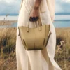 Cyme Tote Nano Edition Textured Smoky Olive
