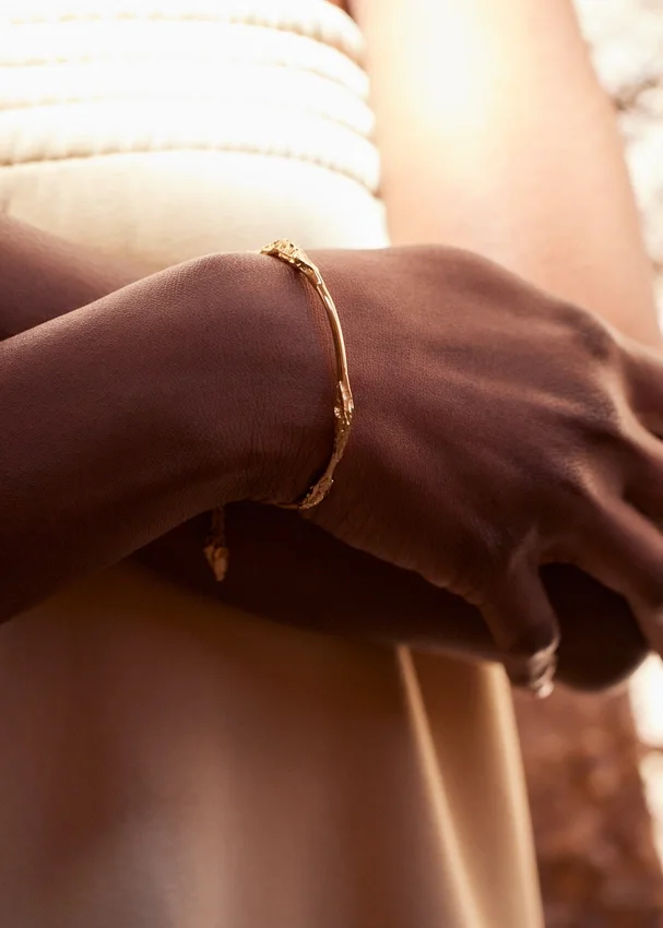 Eroz Bangle Edition 24 carat gold gilded