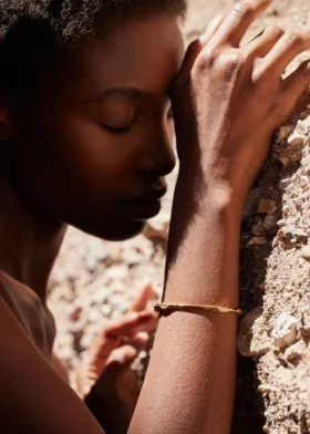Eroz Bangle Edition 24 carat gold gilded
