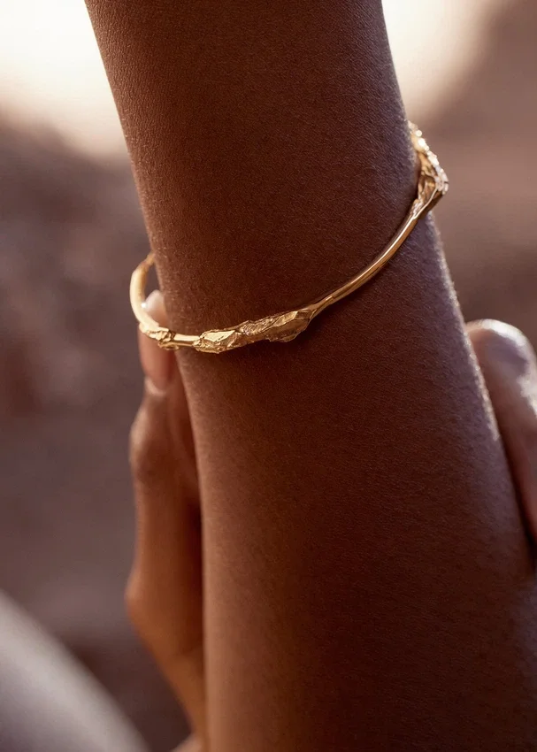 Eroz Bangle Edition 24 carat gold gilded