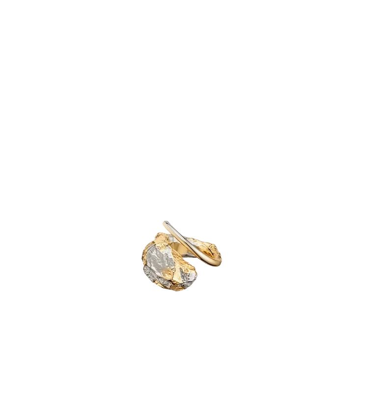Eroz Ring Edition Duo palladium with 24 carat gold plating