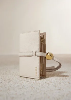 Kayé Card Holder Edition Textured Duo Chalk