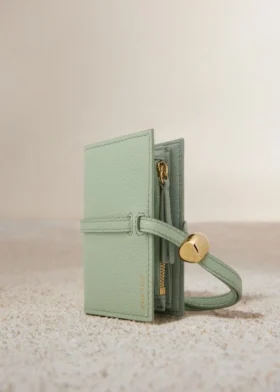 Kayé Card Holder Edition Textured Duo Fresh Almond