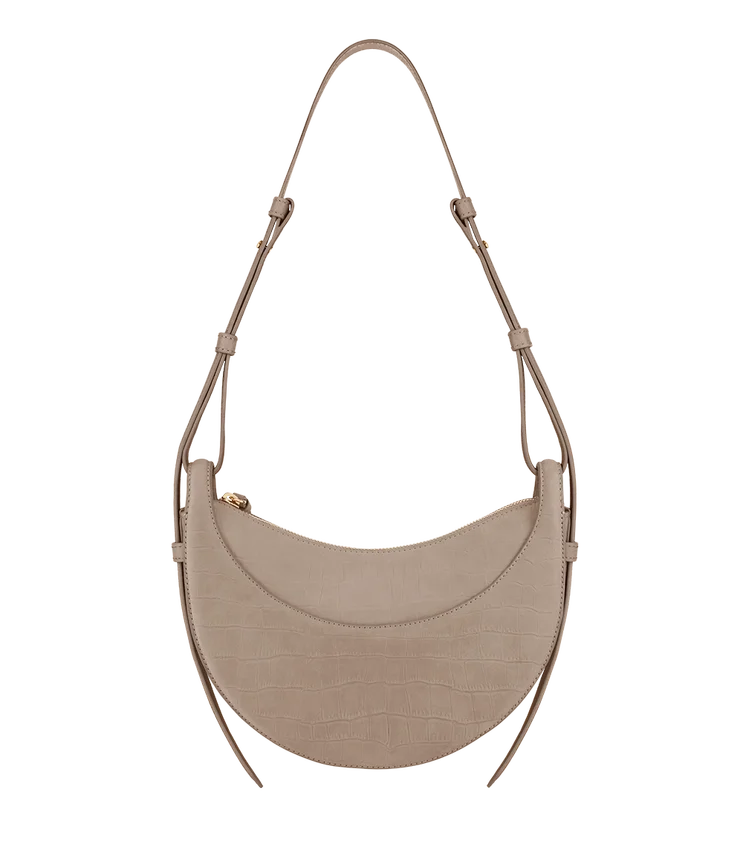Numéro Dix Edition Crocodile Nubuck Taupe