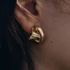Éole Curled Earrings Edition gilded