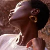 Éole Hoop Earrings Edition 24 carat gold gilded