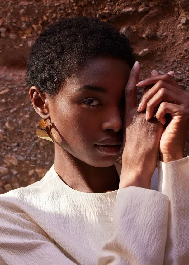 Éole Hoop Earrings Edition 24 carat gold gilded